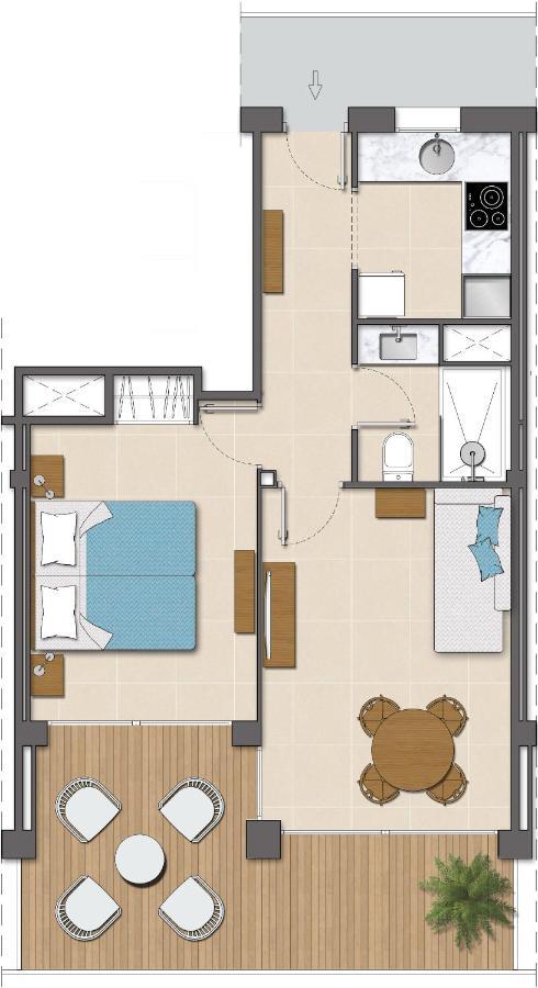 Apartamentos Costamar โยเรตเดมาร์ ภายนอก รูปภาพ